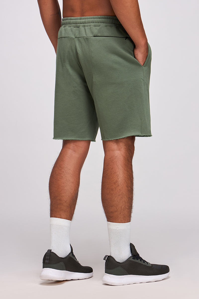 WarmFlow Fleece Shorts (Green)