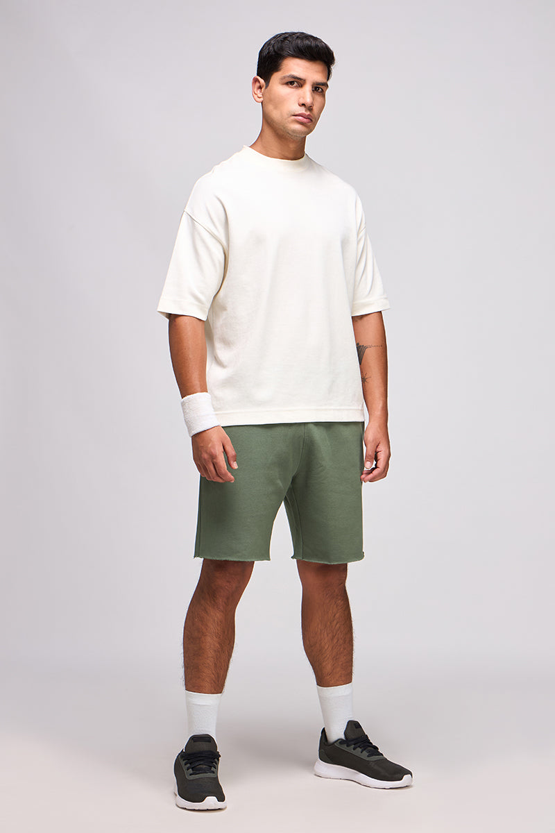 WarmFlow Fleece Shorts (Green)