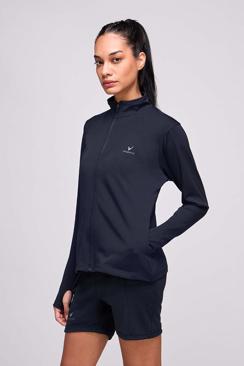 SwiftFit Full Sleeve Top (Blue)