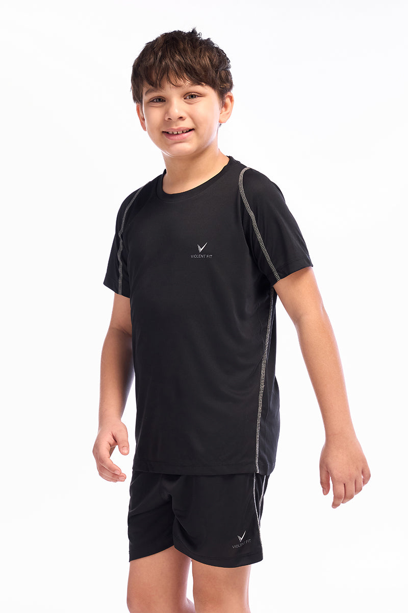 JuniorPro Sportswear Set (Black)