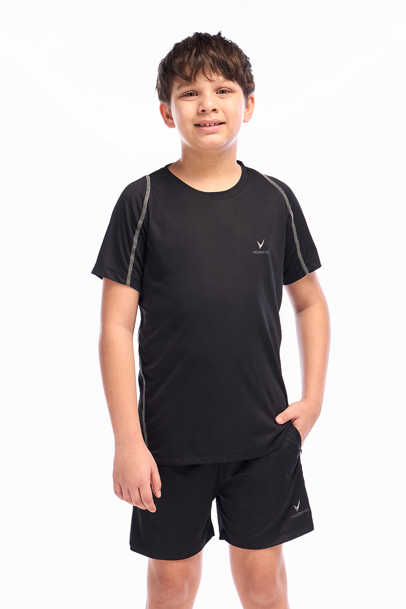 JuniorPro Sportswear Set (Black)