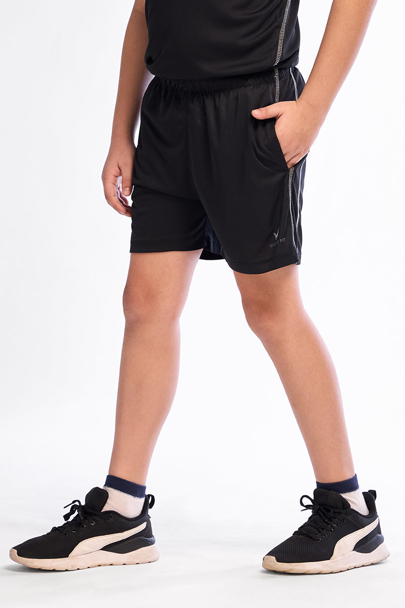 ComfyKid Fleece Shorts (Black)