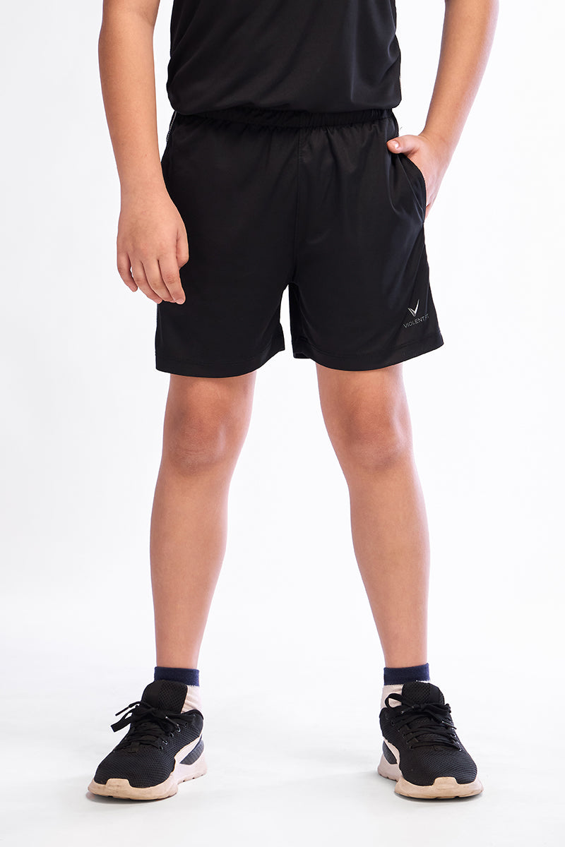 ComfyKid Fleece Shorts (Black)