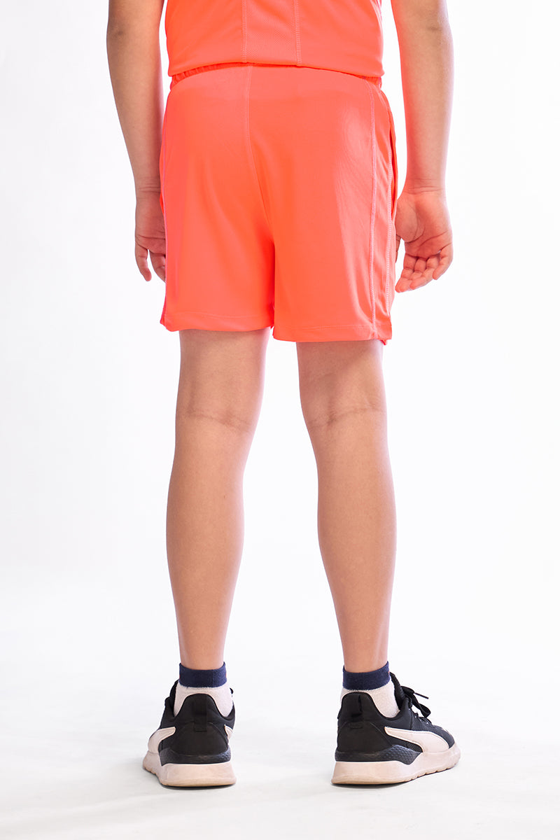 ComfyKid Fleece Shorts (Orange)