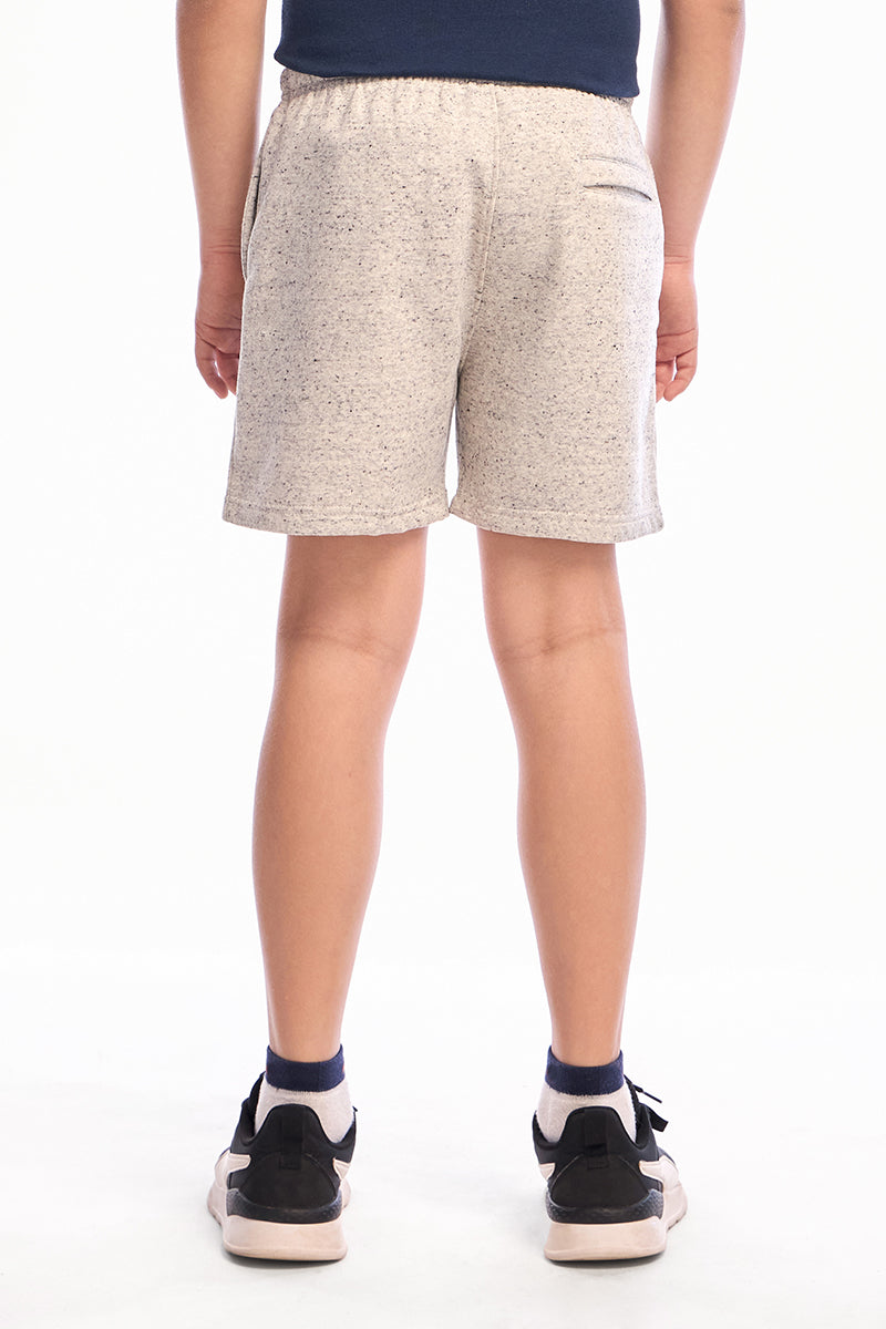 ComfyKid Fleece Shorts (Off White)