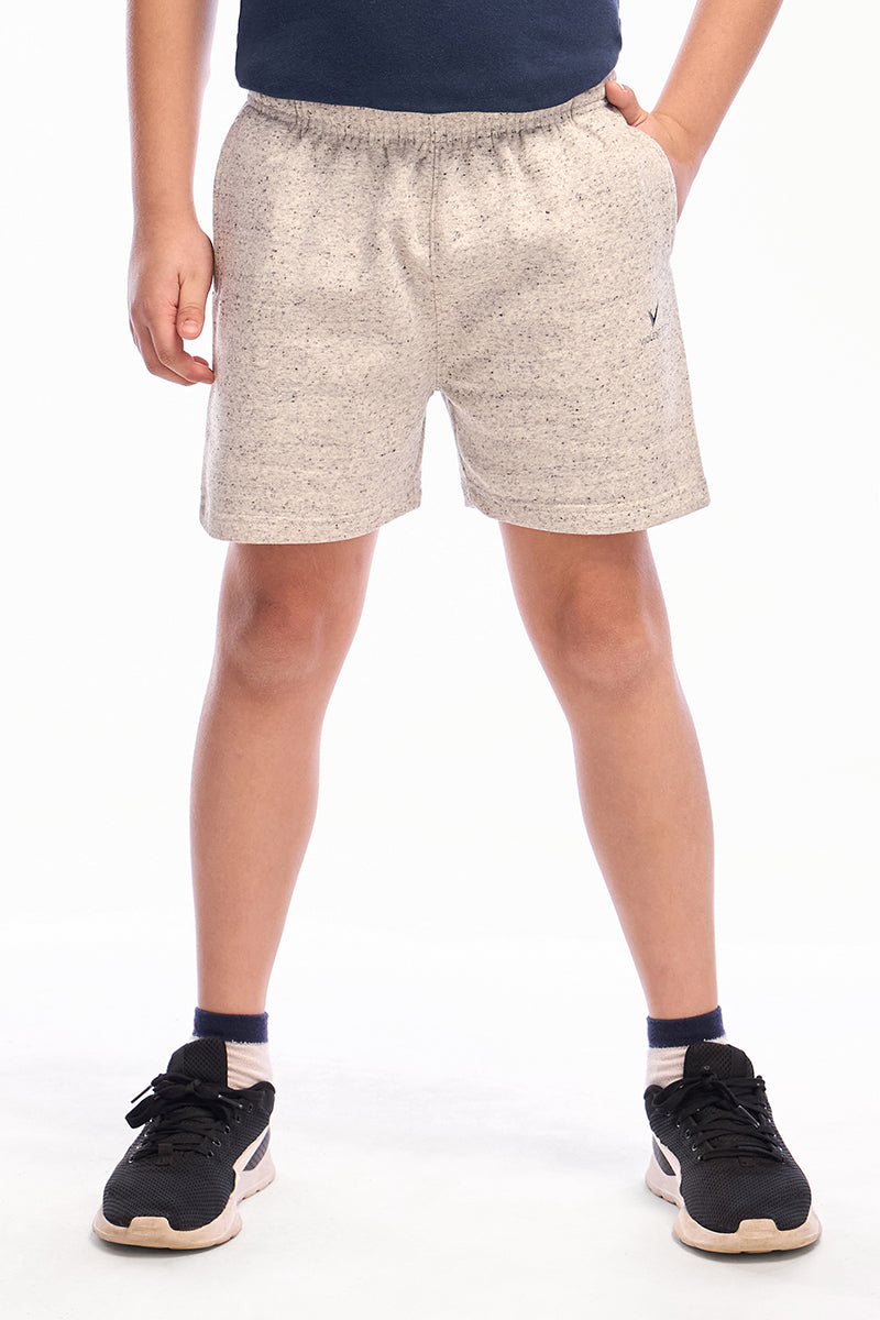 ComfyKid Fleece Shorts (Off White)