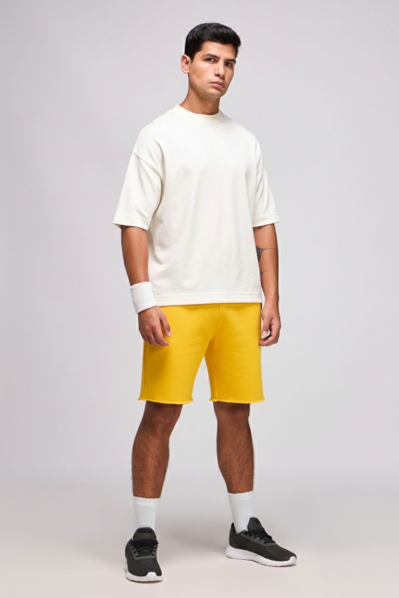 Warm Flow Fleece Bottom Cut Shorts